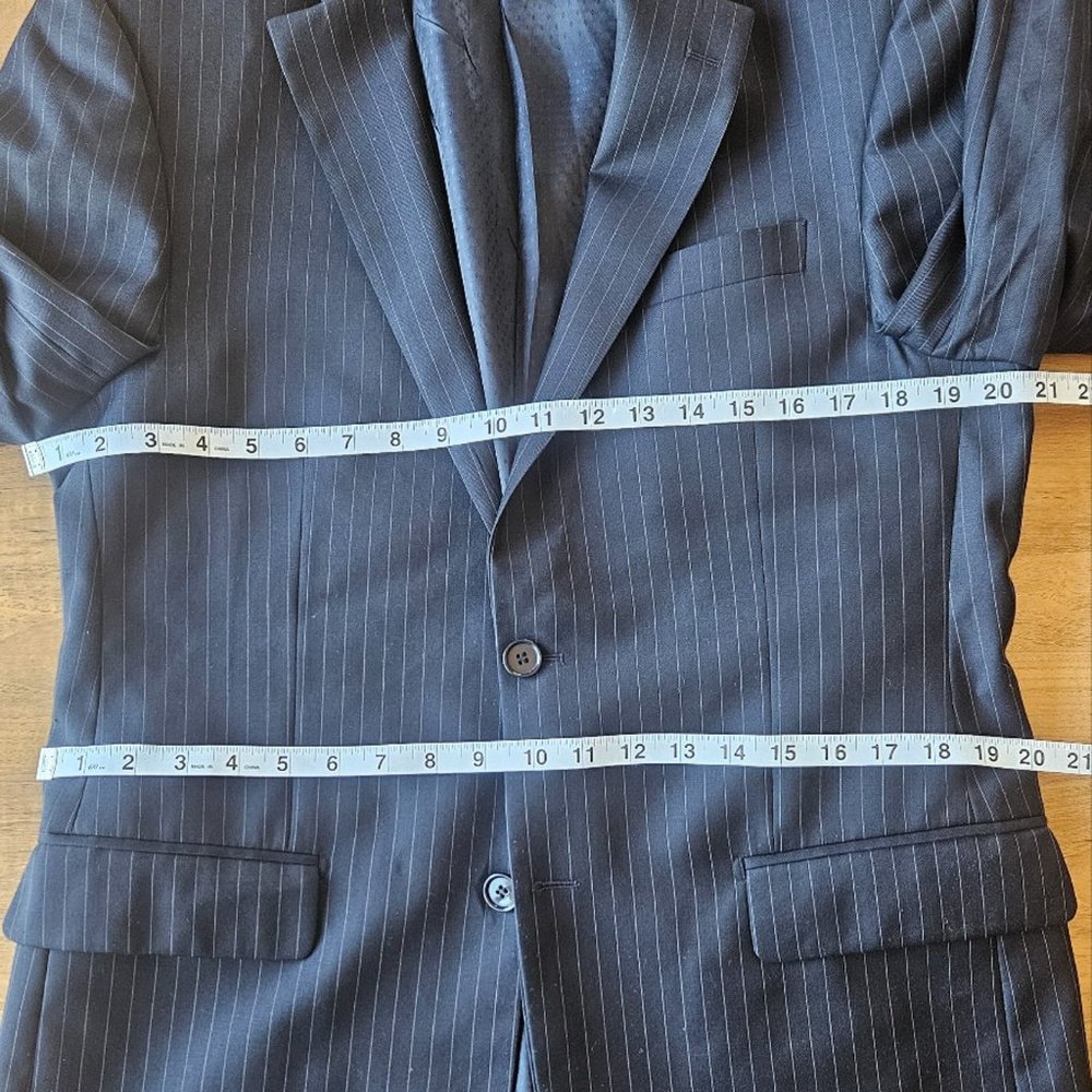 Mantoni Mens Blazer Sports Coat 2 button Casual Jacket Size 38R Wool Suit - Picture 12 of 14